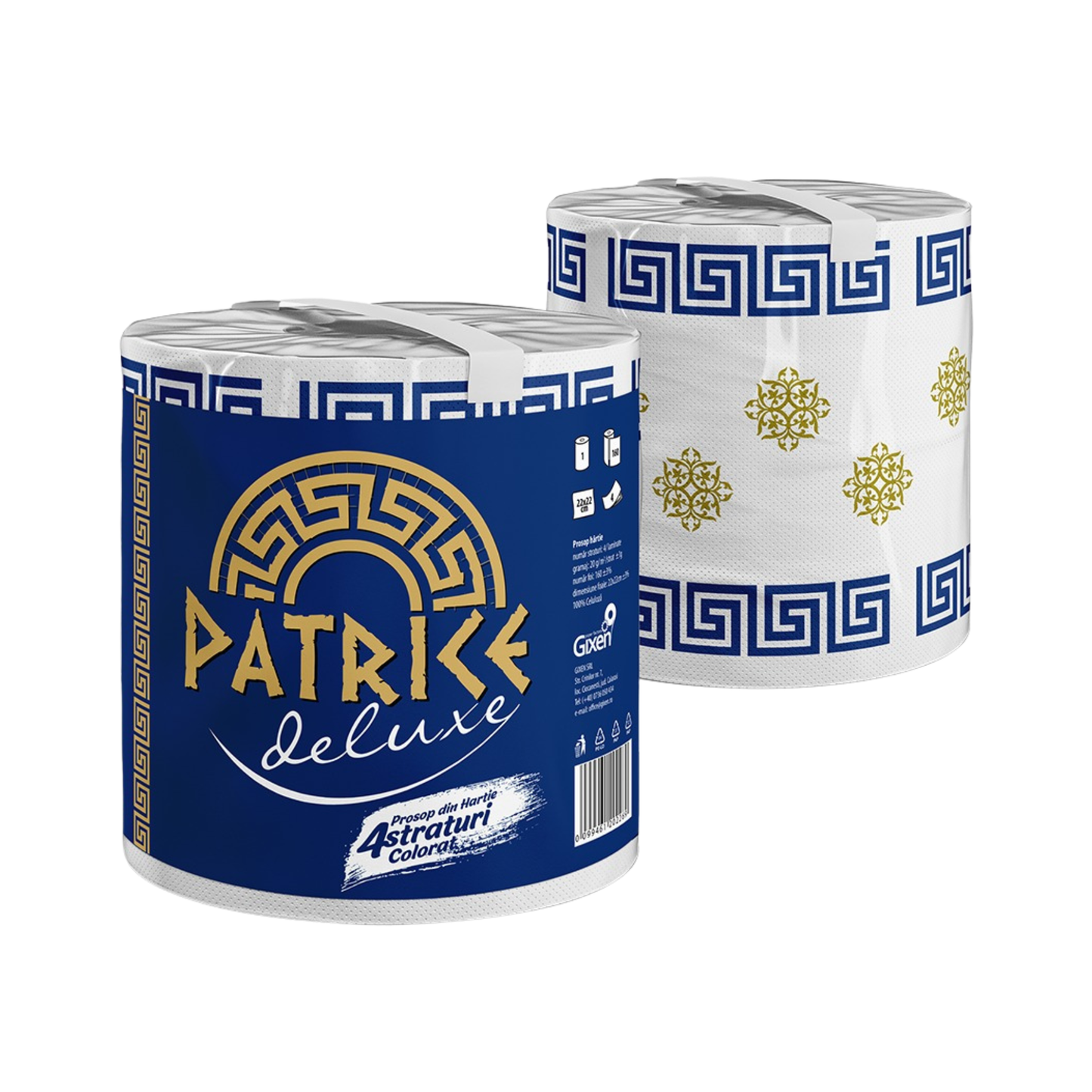 PATRICE DELUXE-PROSOP DE HARTIE-4 STRATURI