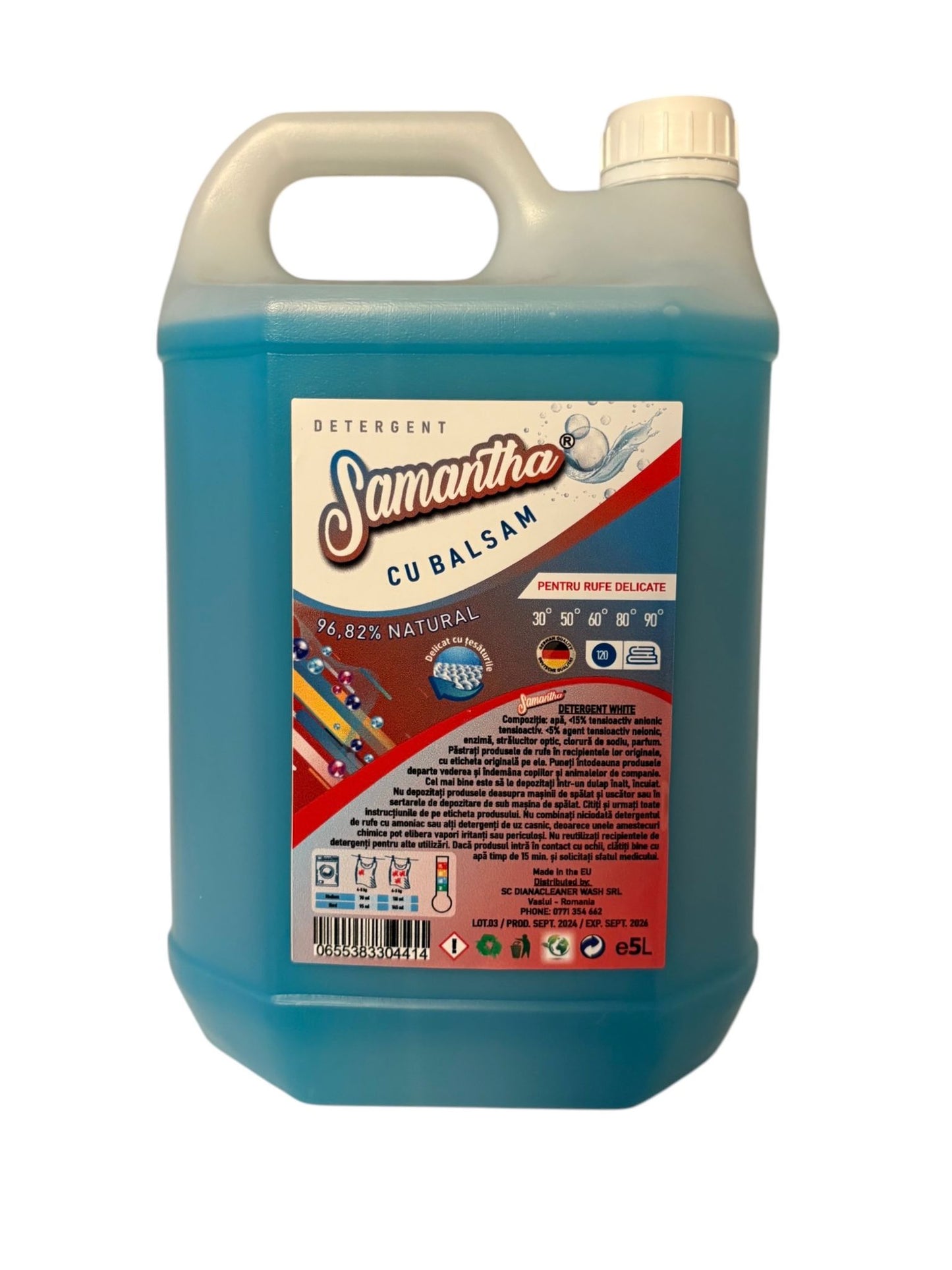 Detergent cu BALSAM Concentrat 5L