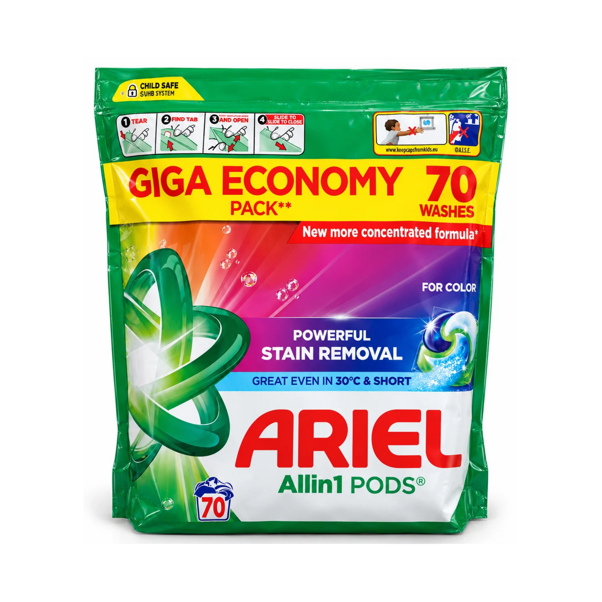 ARIEL ALLIN1 PODS GIGA ECONOMY PACK – 70 BUCĂȚI