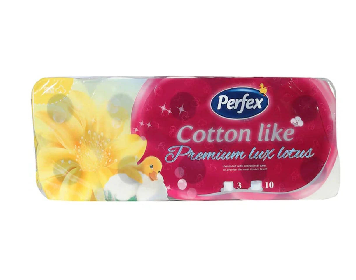 Hârtie igienică Perfex COTTON 3STR-150 Foi