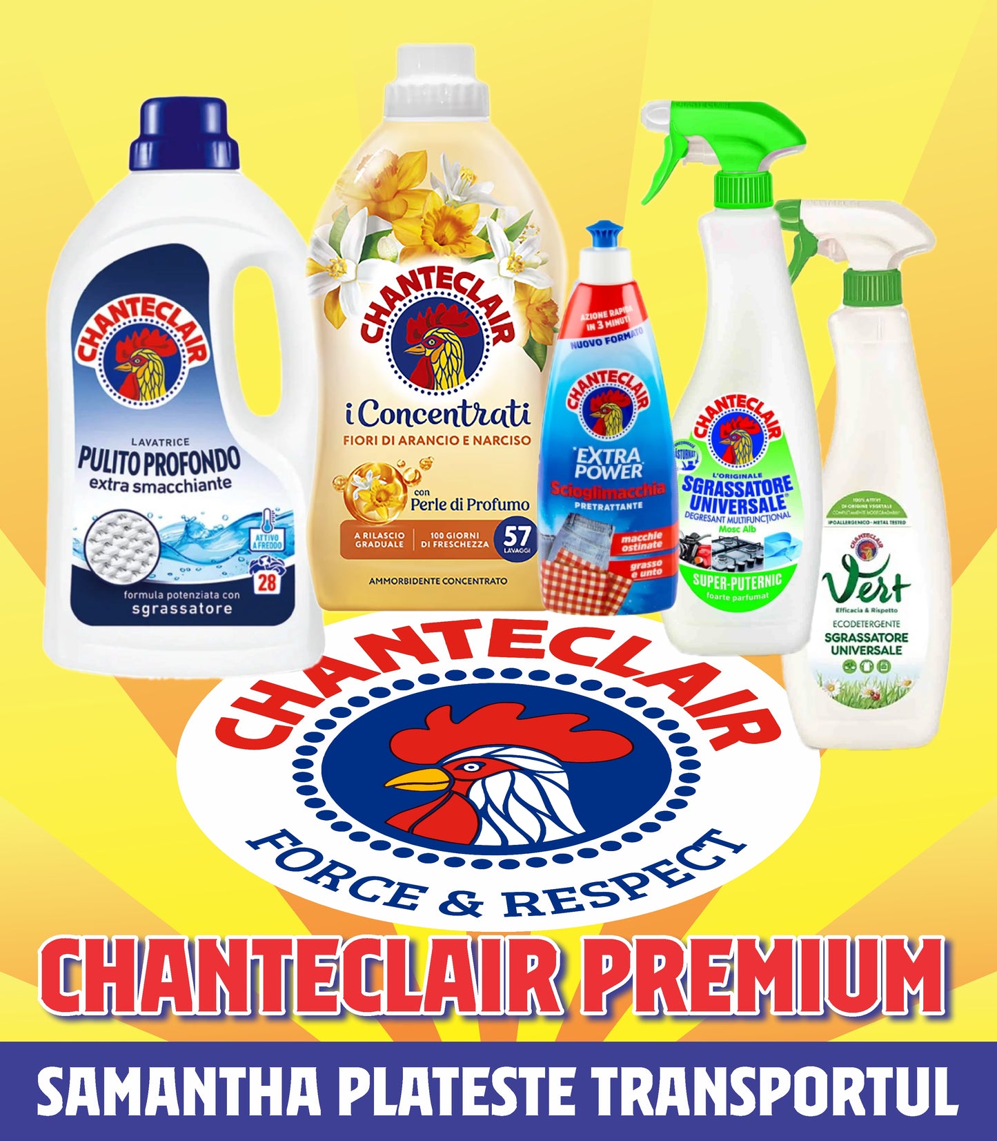 Pachet CHANTECLAIR PREMIUM-100 lei (transport gratuit)
