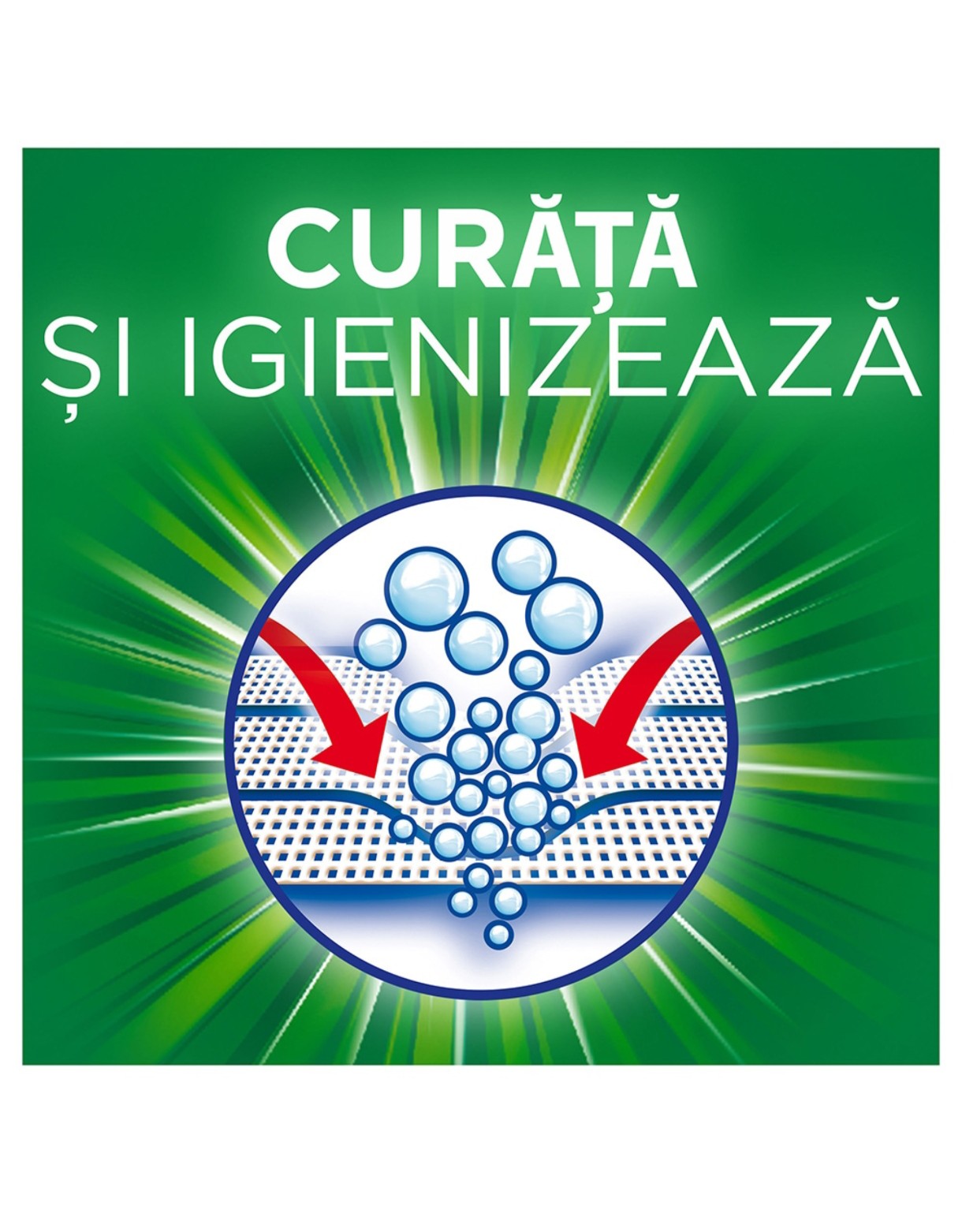 Detergent ARIEL 10kg - 66 spalari