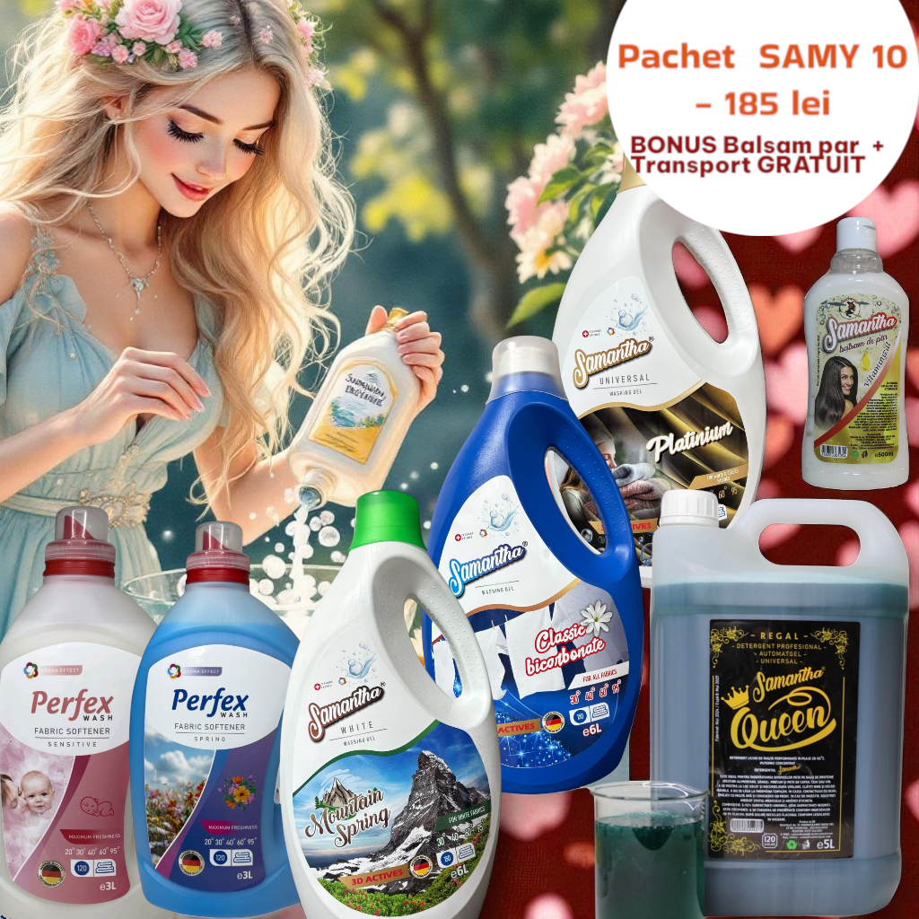 Pachet SAMY 10 -bonus balsam