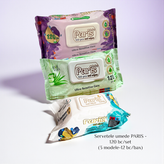 Şerveţele umede PARIS   120buc