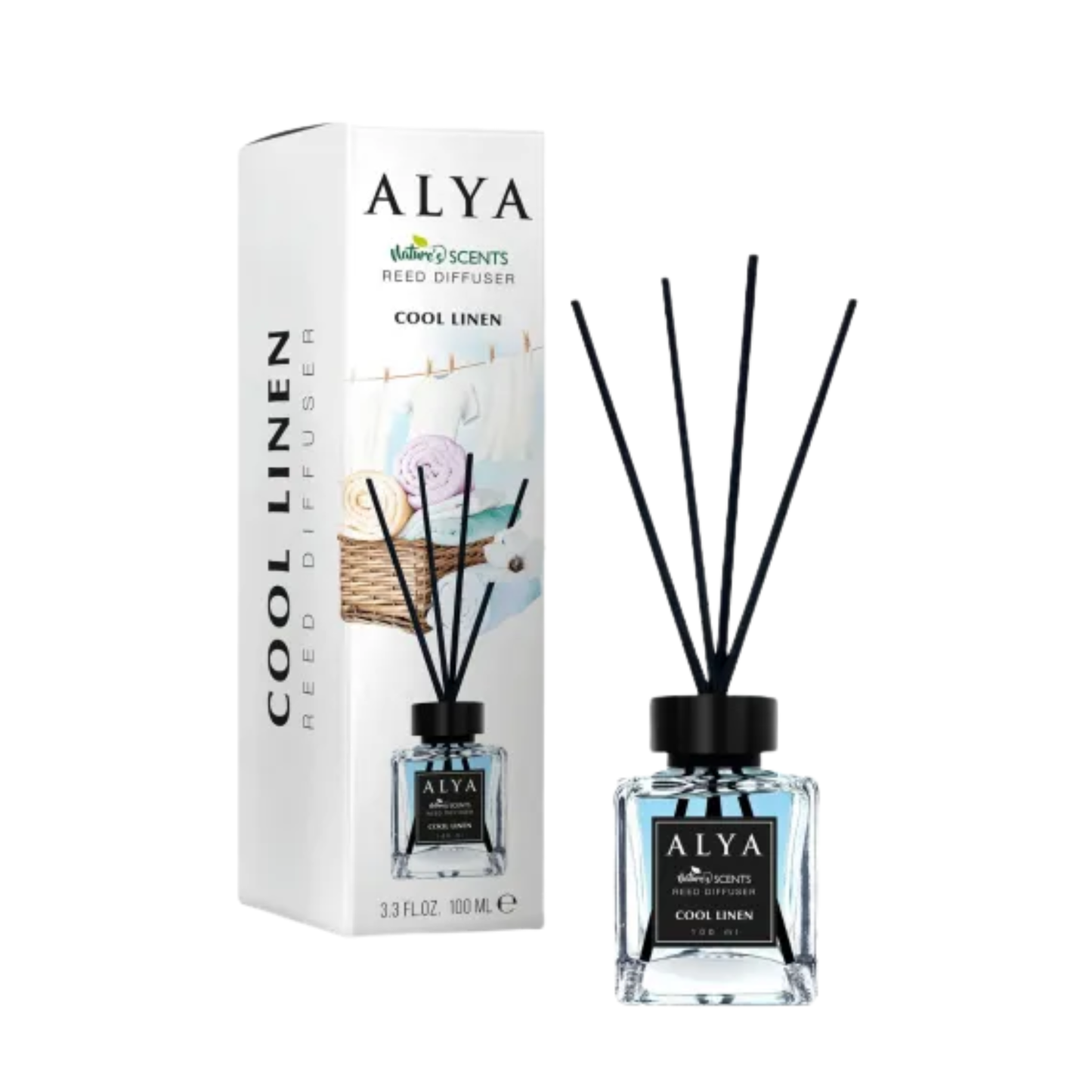 ODORIZANT DE CAMERĂ CU BETISOARE ALYA-100ML