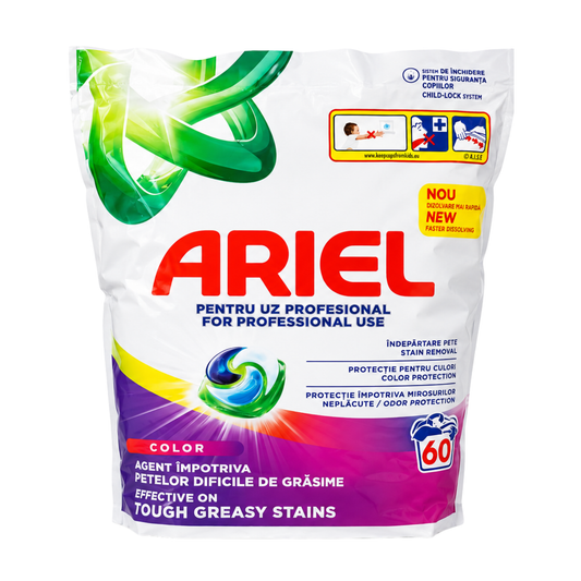ARIEL CAPSULE DETERGENT COLOR – 60BUC