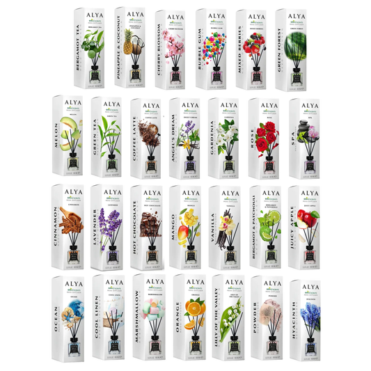 ODORIZANT DE CAMERĂ CU BETISOARE ALYA-100ML