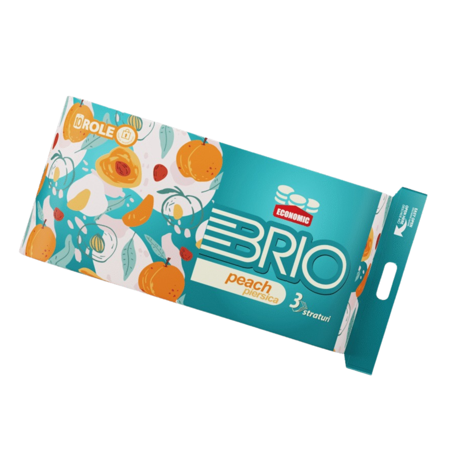 BRIO HARTIE IGIENICA 10 ROLE-3 STRATURI