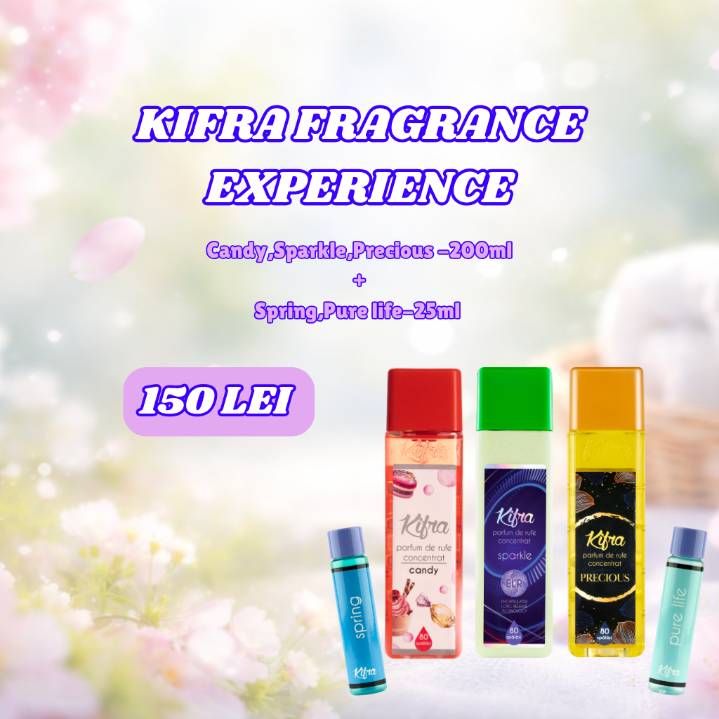 PACHET KIFRA FRAGRANCE EXPERIENCE-150 LEI