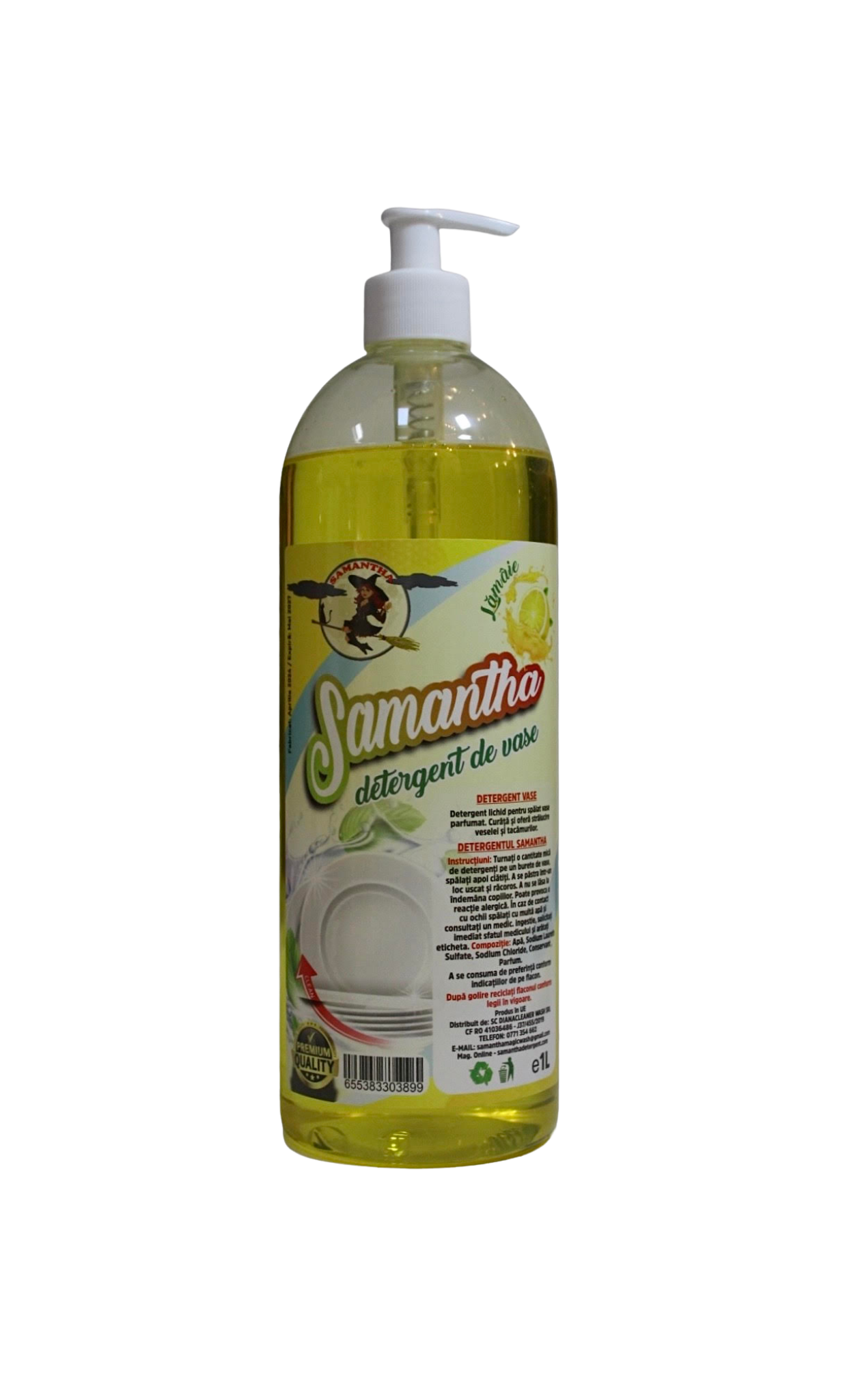 Detergent de vase LĂMÂIE 1L