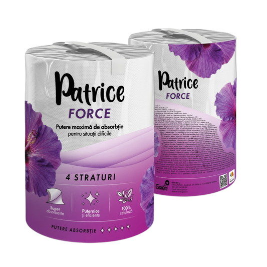 PATRICE FORCE PROSOP DE HARTIEE 4 STRATURI