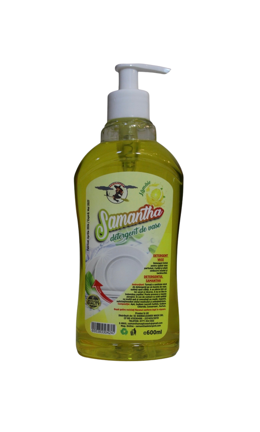 Detergent de vase LĂMÂIE-pompiţă 600ml