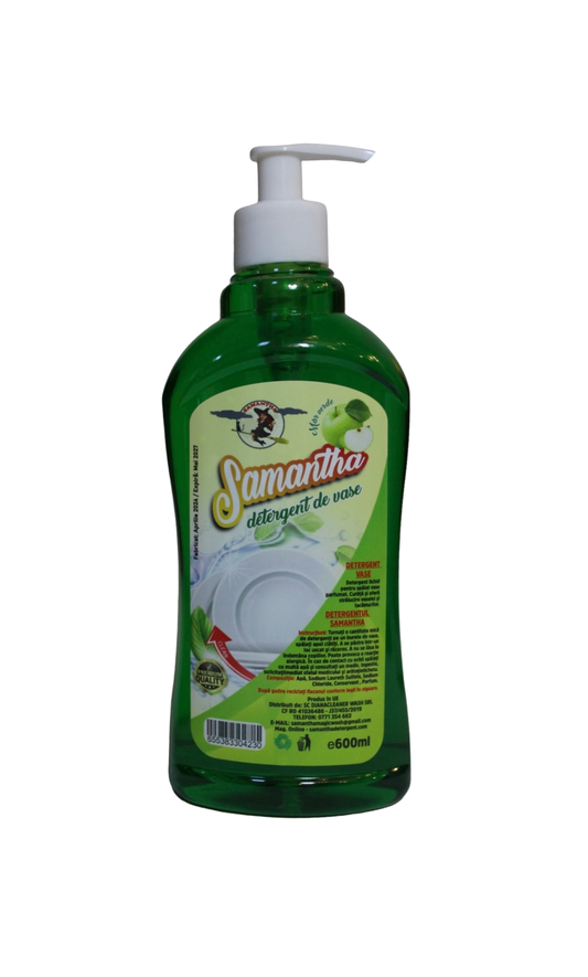 Detergent de vase MĂR-pompiţă 600ml