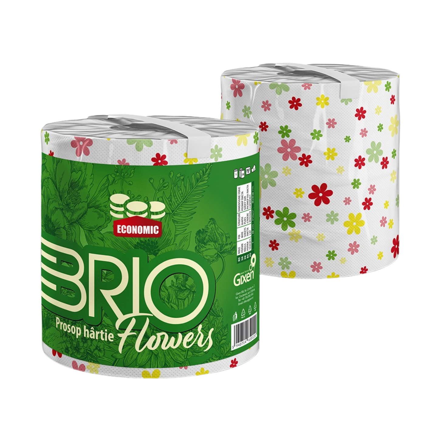 BRIO PROSOP DE BUCATARIE FLOWERS -2 STRATURI-210 FOI