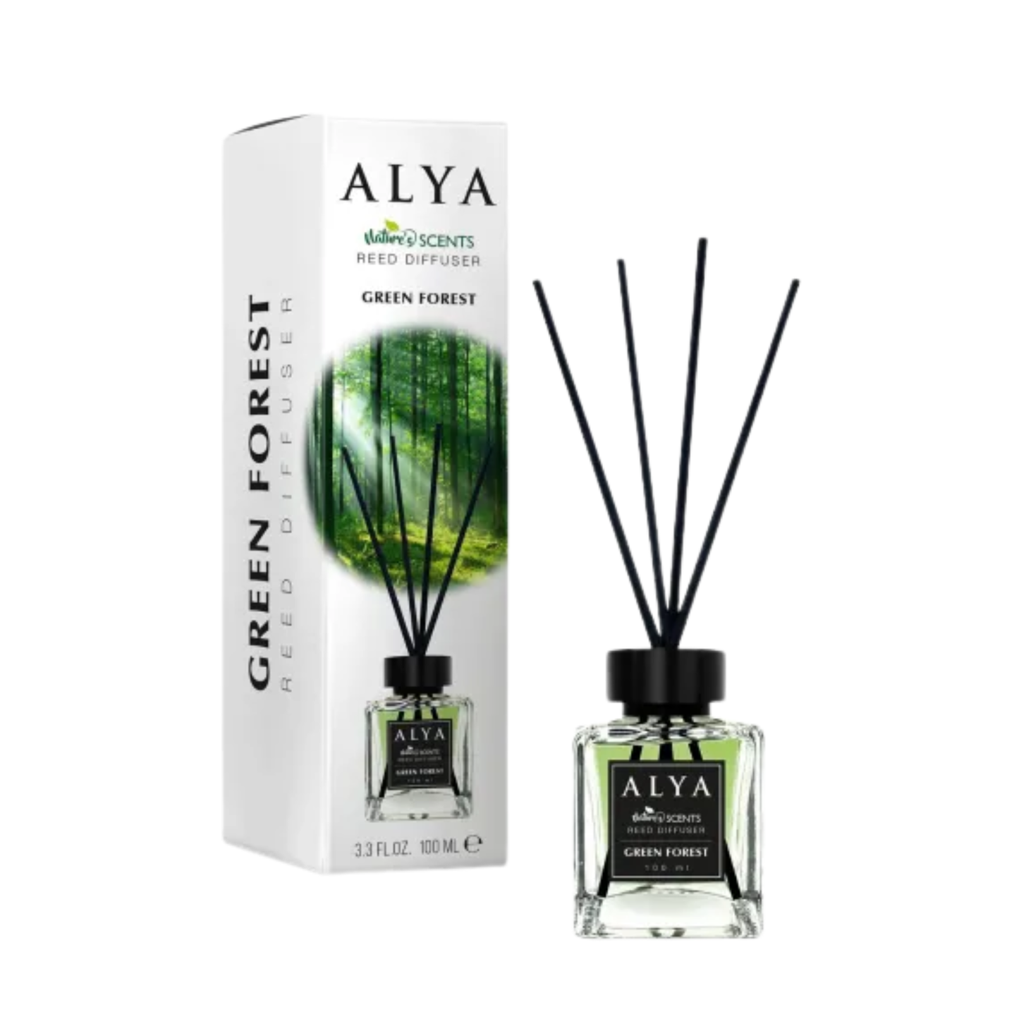 ODORIZANT DE CAMERĂ CU BETISOARE ALYA-100ML