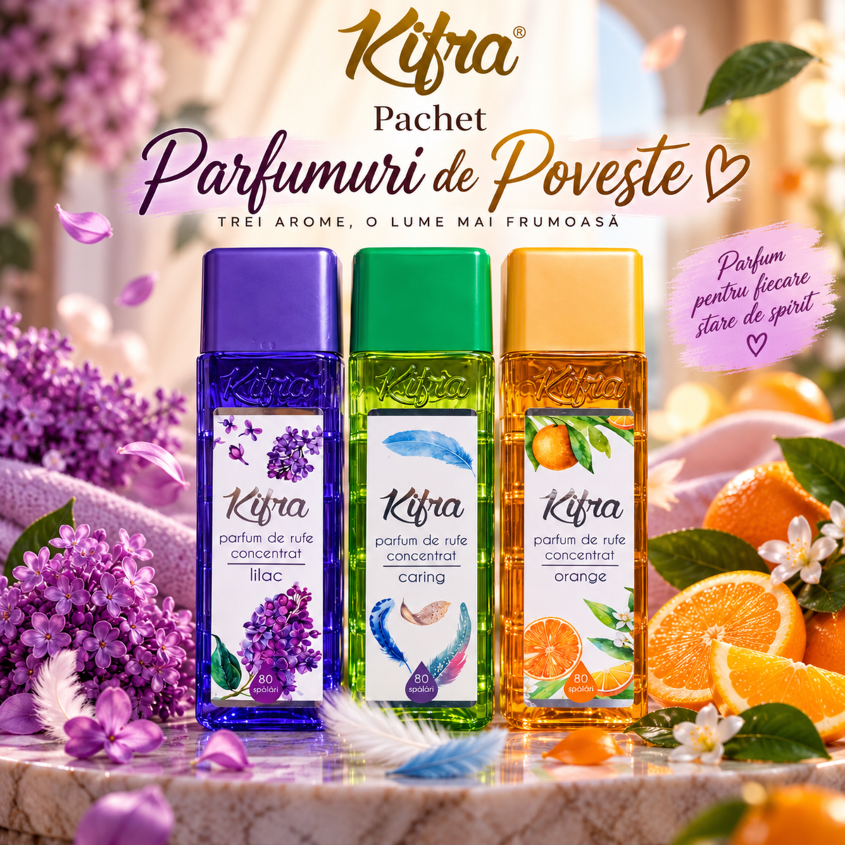 PACHET PARFUMURI DE RUFE KIFRA