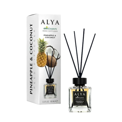 ODORIZANT DE CAMERĂ CU BETISOARE ALYA-100ML