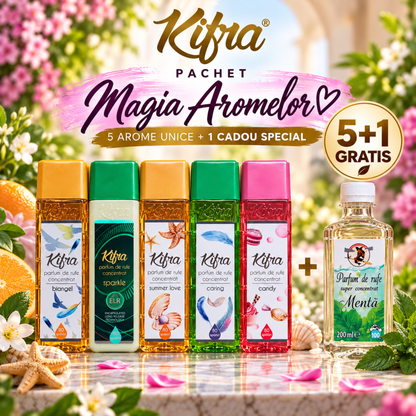 PACHET PARFUMURI DE RUFE KIFRA 5+1 GRATIS