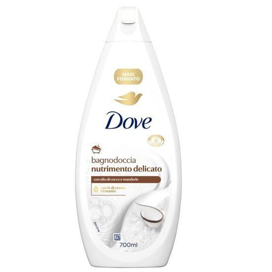 Gel de duş DOVE 700-750ml Original Care cu 1/4 crema hidratanta