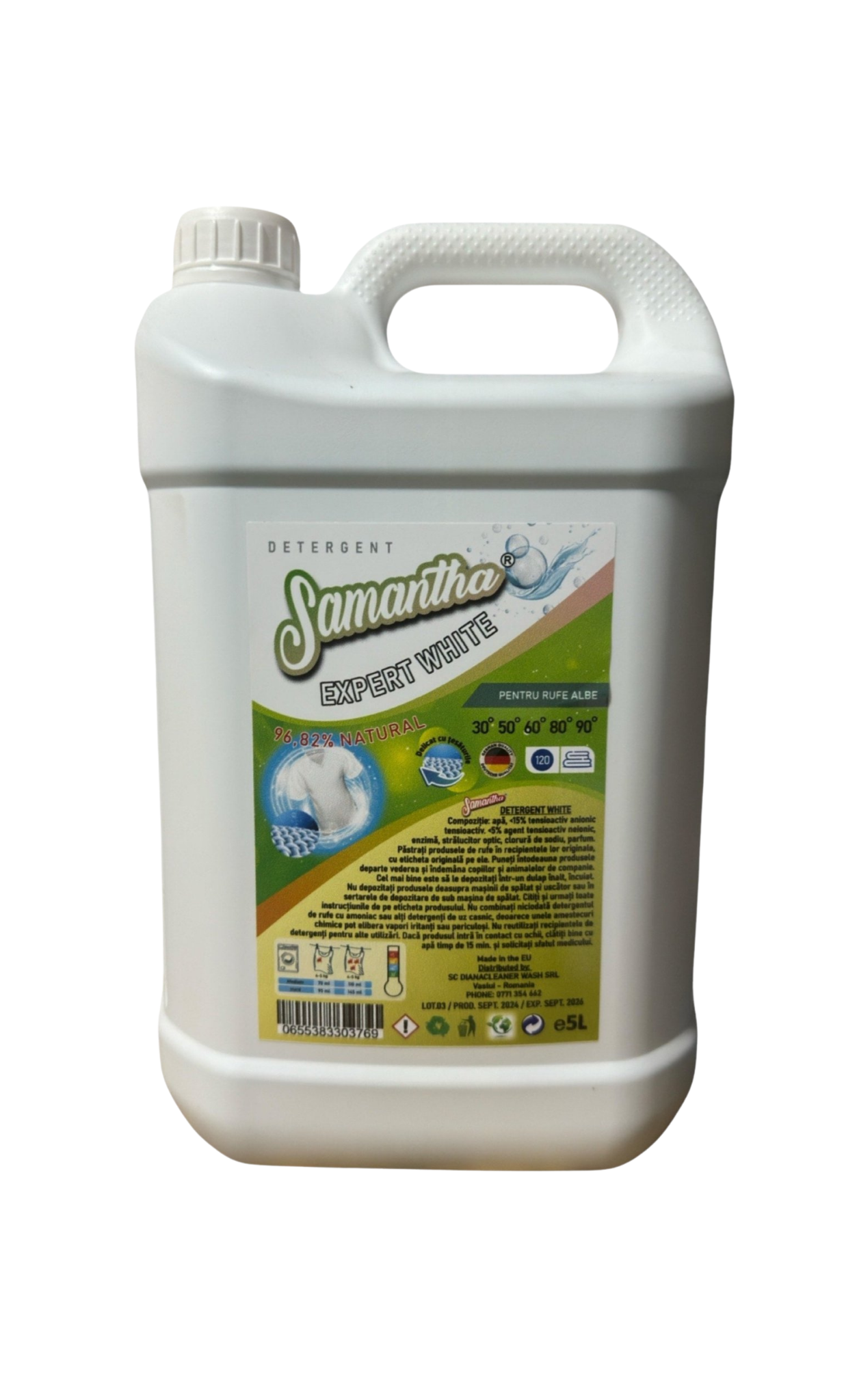 Detergent WHITE Concentrat 5L