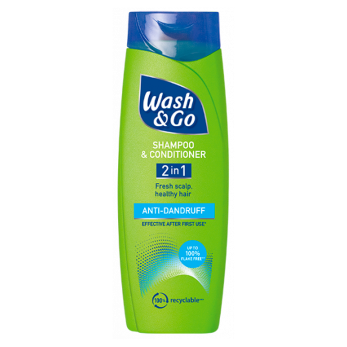 WASH&GO ȘAMPON SI BALSAM 2IN 1 400ML