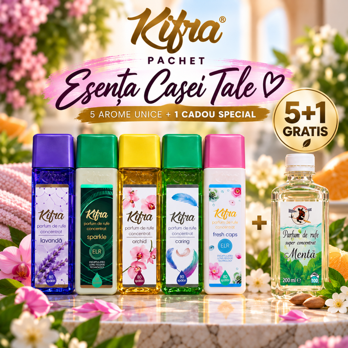 PACHET PARFUMURI DE RUFE KIFRA 5+1 GRATIS