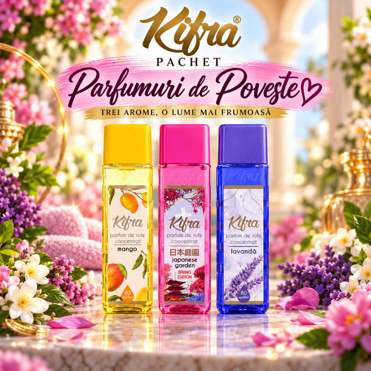 PACHET PARFUMURI DE RUFE KIFRA