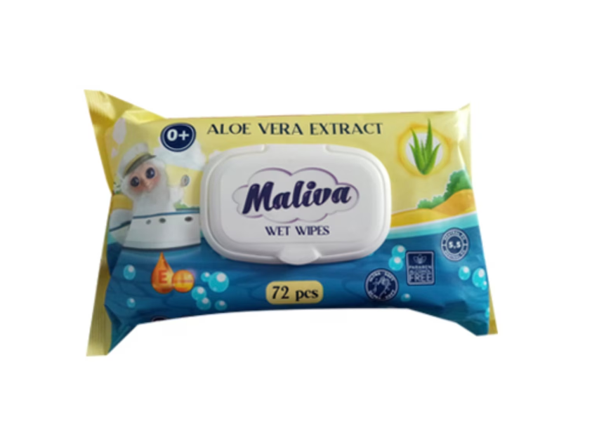 Servetele Umede MALIVA 72 pcs