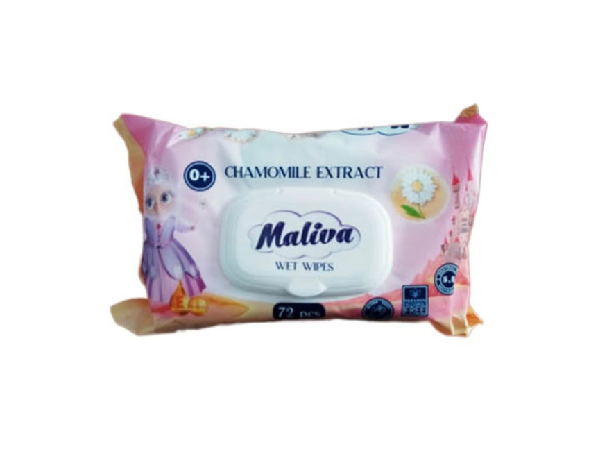 Servetele Umede MALIVA 72 pcs