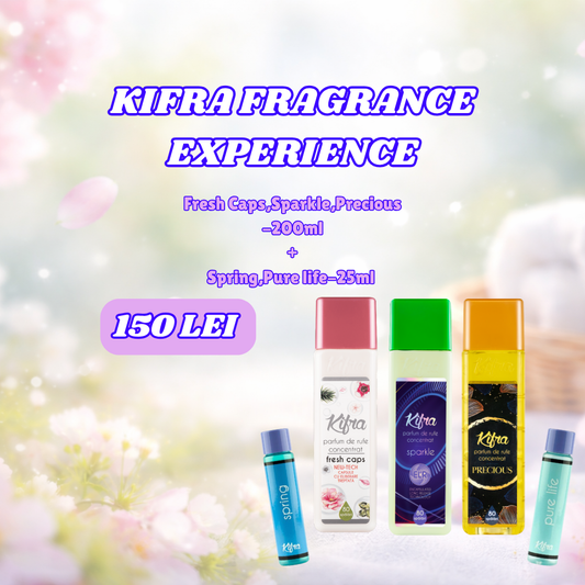 PACHET KIFRA FRAGRANCE EXPERIENCE-150 LEI