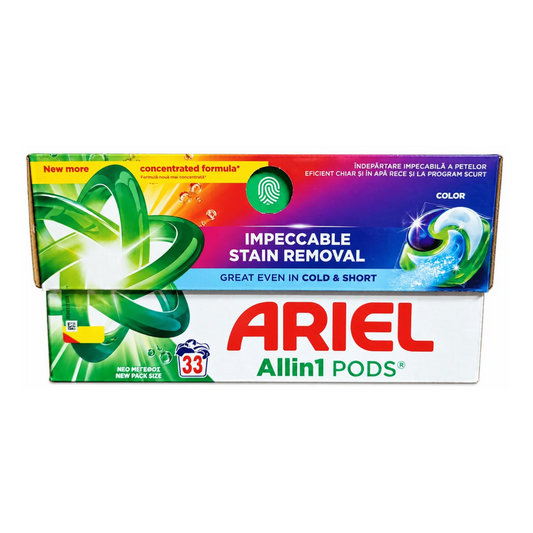 ARIEL ALLIN1 PODS XXL PACK ALPINE/COLOR – 33BUC