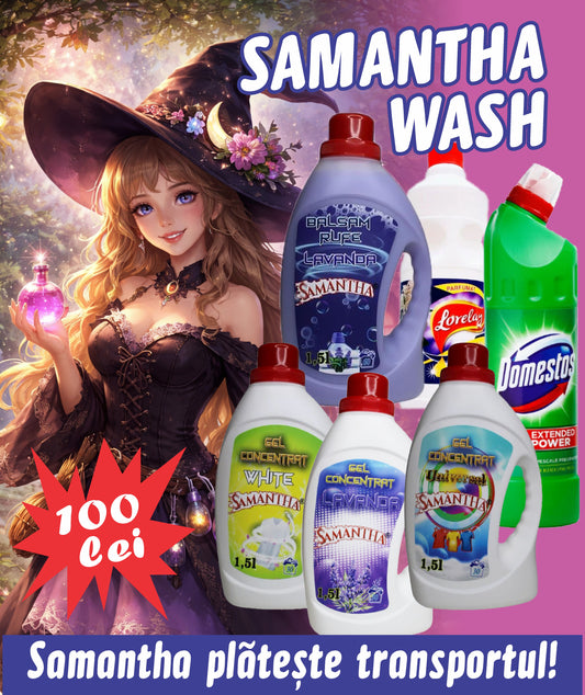 Pachet SAMANTHA WASH-100 lei(transport gratuit)