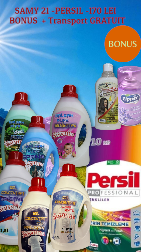 PACHETUL SAMY 21-PERSIL+BONUS
