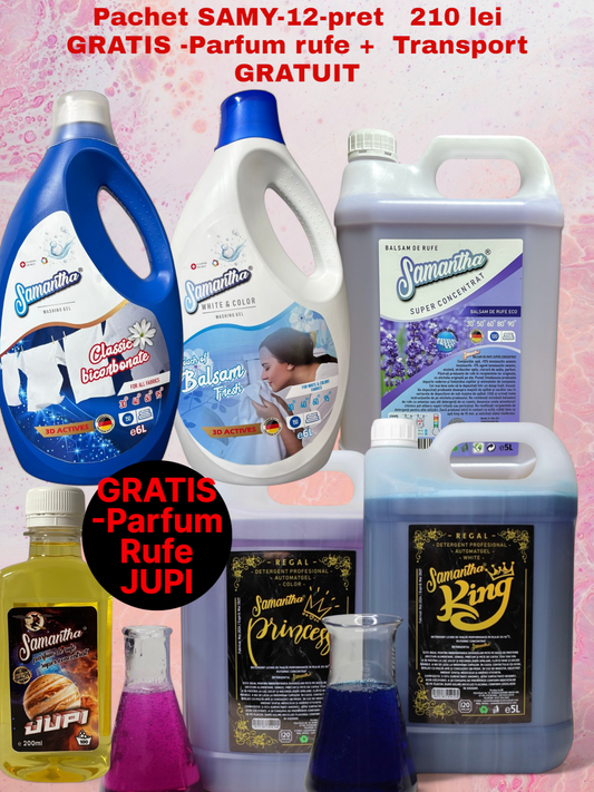 Pachet SAMY 12 -Bonus parfum rufe