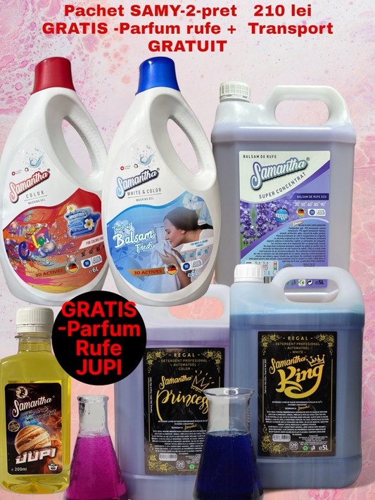 Pachet SAMY 2-Bonus parfum rufe