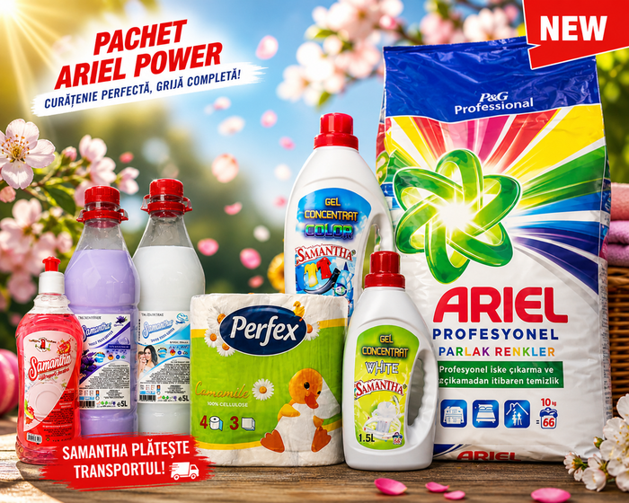 Pachet  ARIEL Power-170 lei (transport gratuit)