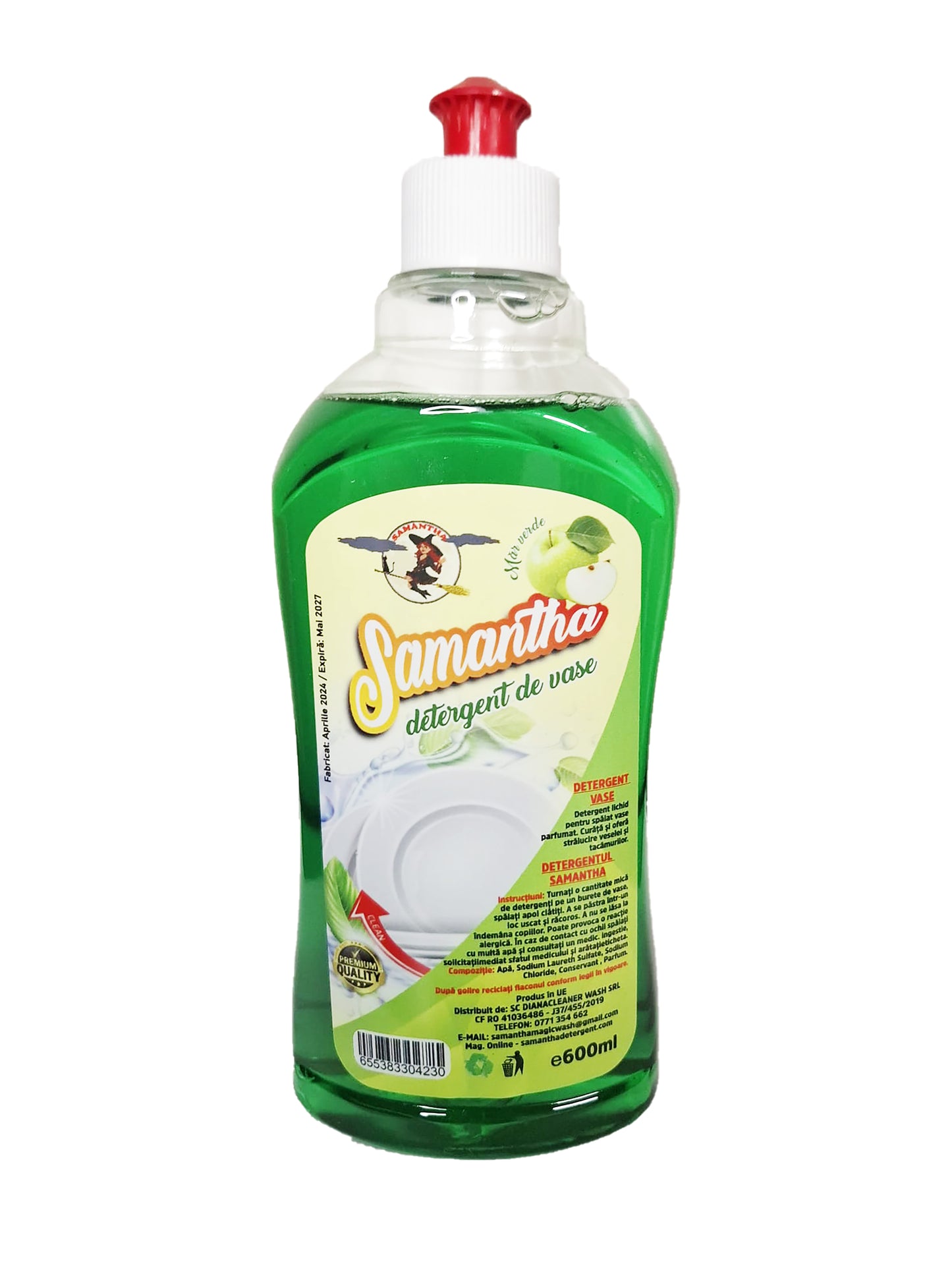 Detergent de vase MĂR-Flip 600ml