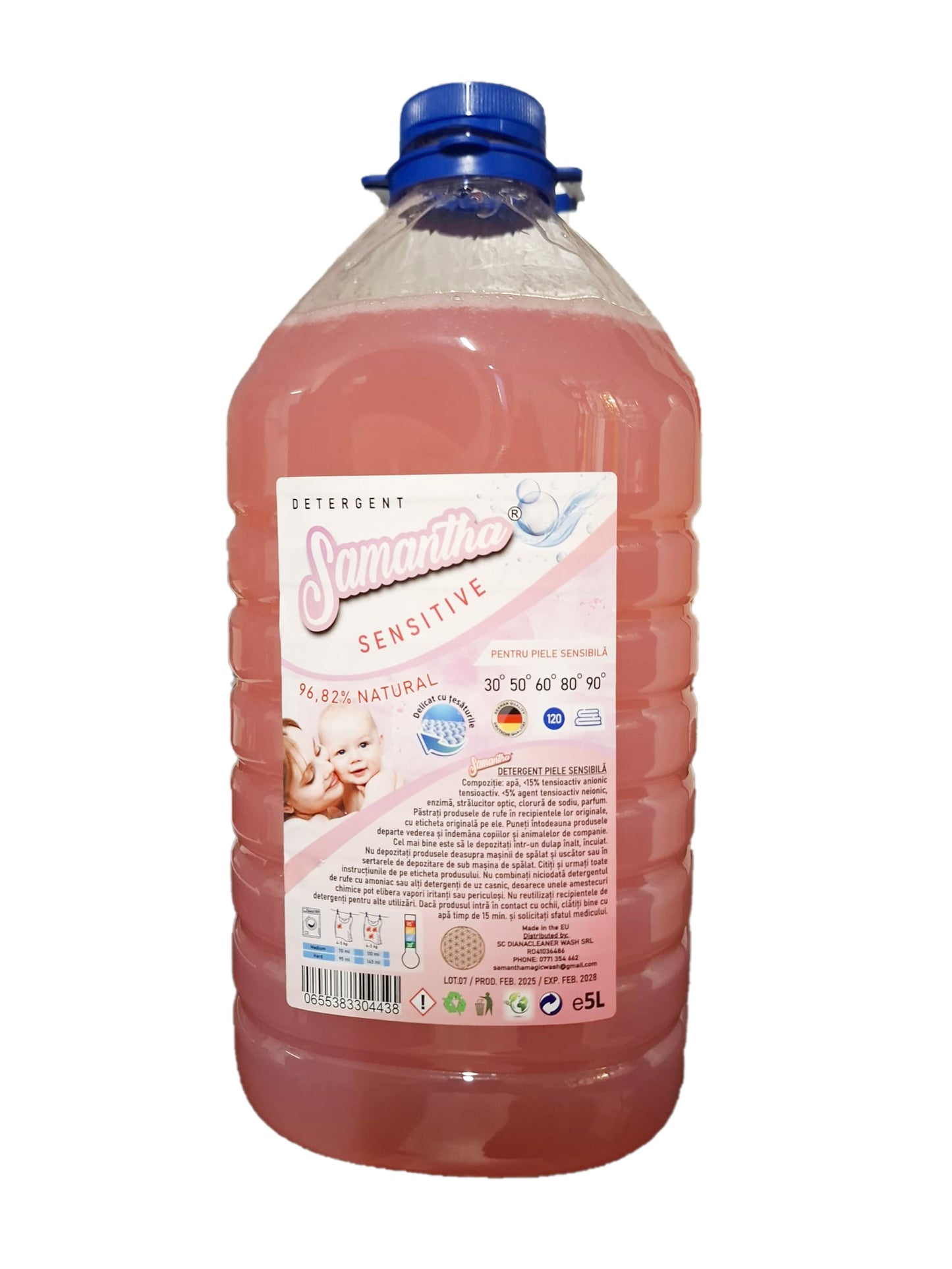 Detergent SAMANTHA SENSITIVE ECO 5 L