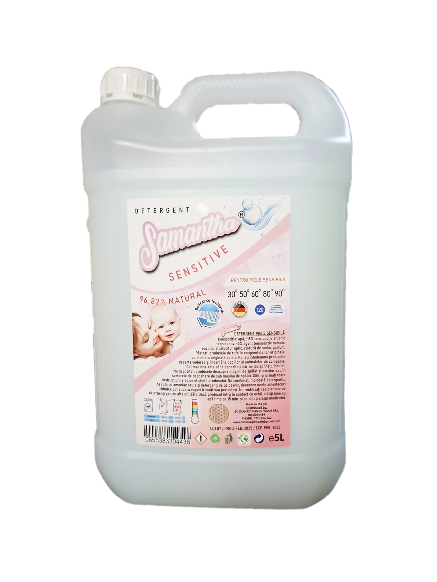 Detergent SENSITIVE Concentrat 5L