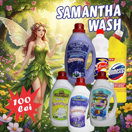 Pachet SAMANTHA WASH-100 lei(transport gratuit)