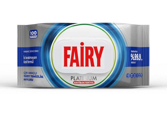 Servetele Fairy Platinium Antibacteriene 100buc