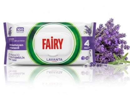 Servetele  Umede  FAIRY - 100 bucati