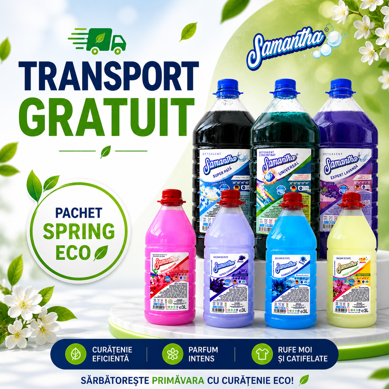 Pachet ECO SPRING (transport gratuit)