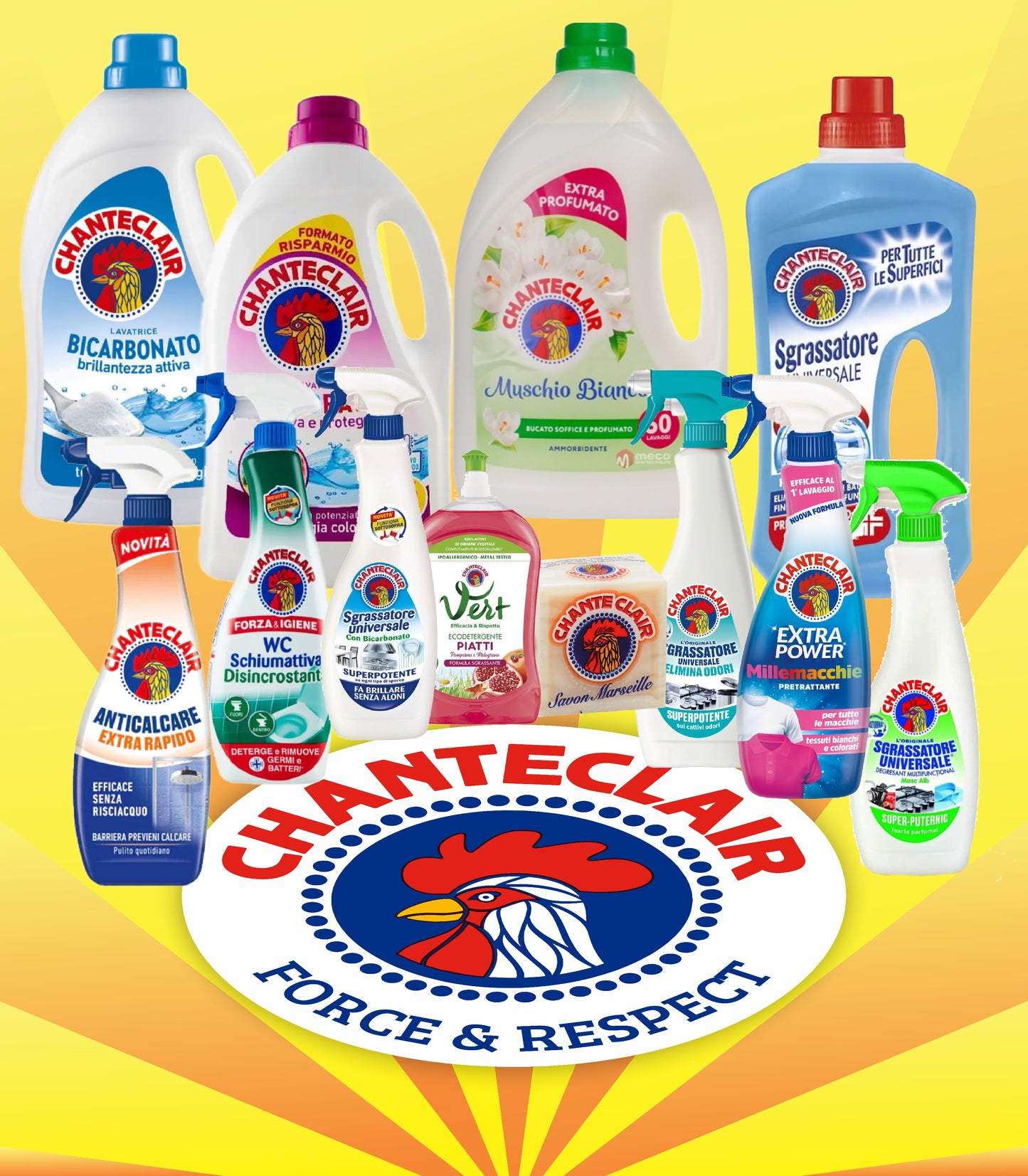 Pachet CHANTECLAIR -Puterea Curățeniei(transport gratuit)