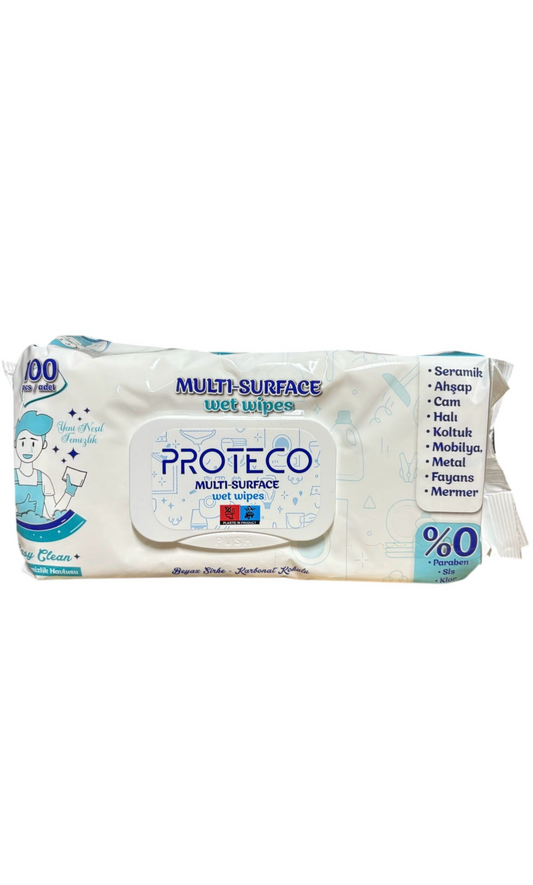 Servetele PROTECO Multi-Suprafete 100buc