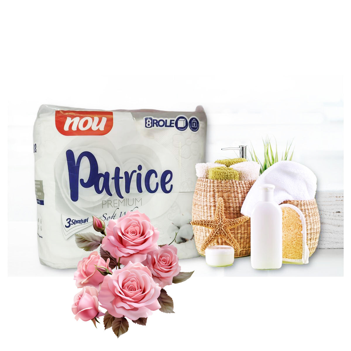 Hartie Igienica PATRICE Premium 3 Straturi