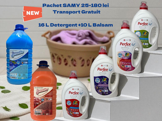 Pachet SAMY 25-Bonus 30 lei+transport gratis