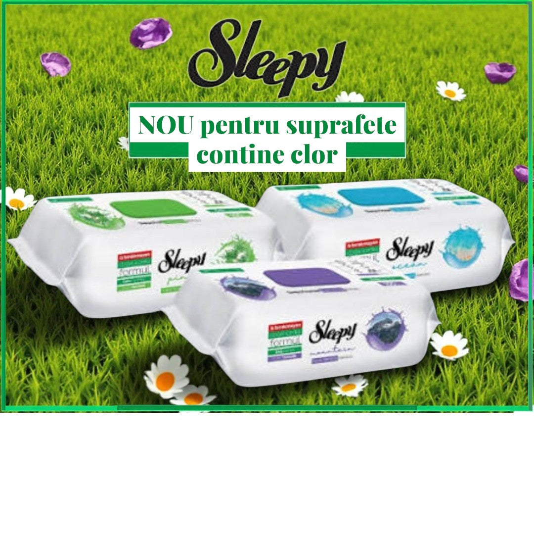 SERVETELE umede SLEEPY NOU -contin clor
