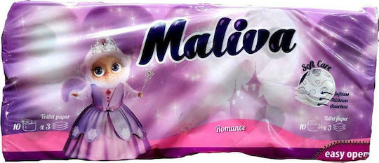 Hartie Igienica MALIVA 10 Role / 3 Straturi